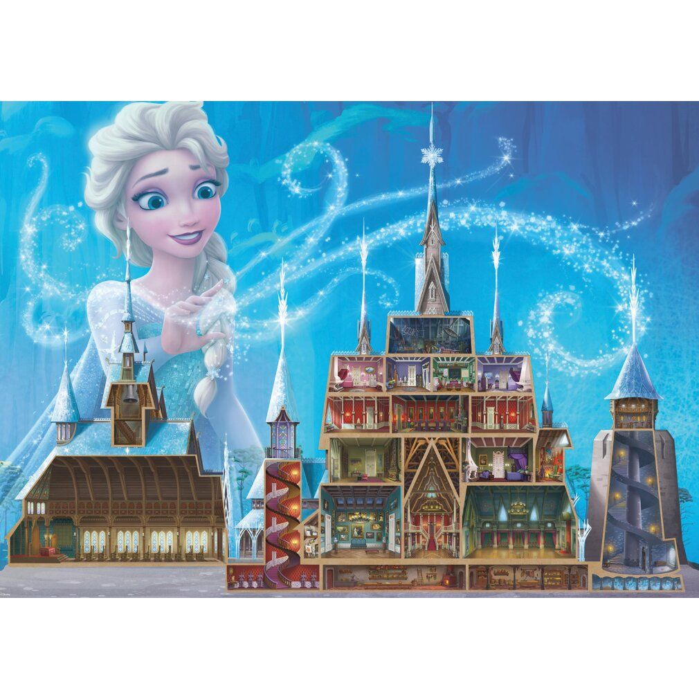 Puzzle Castello Disney: Elsa (1000 pezzi)