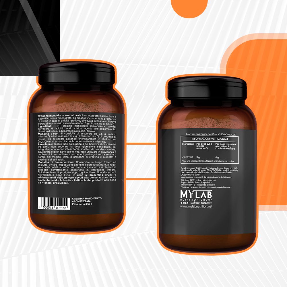 T-Rex Integratori Creatina Monoidrato Micronizzata polvere Pesca 250 g