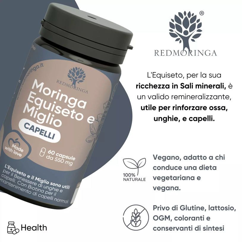 RedMoringa CAPELLI 60 Capsule