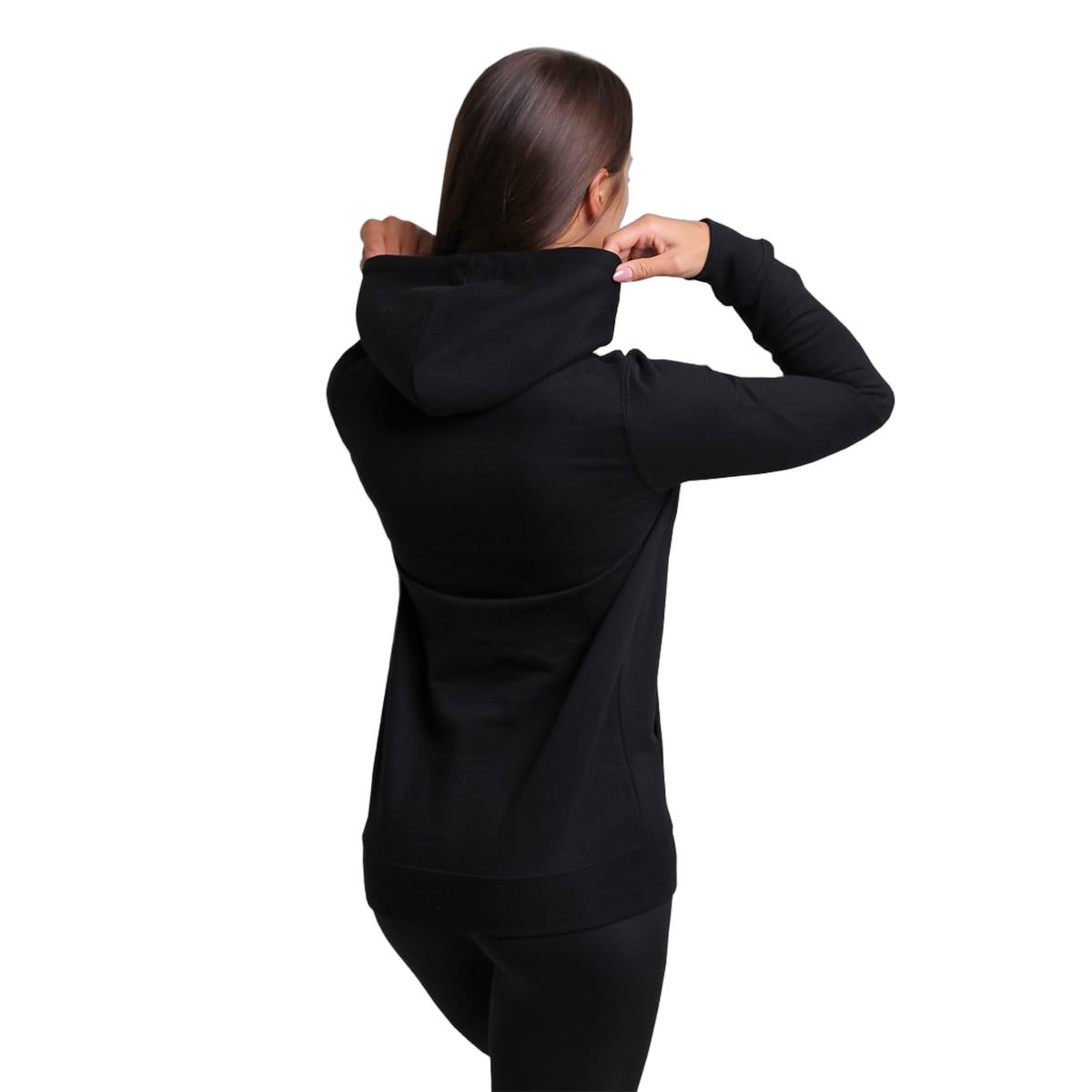 GymBeam Felpa donna PRO con cappuccio regular Black