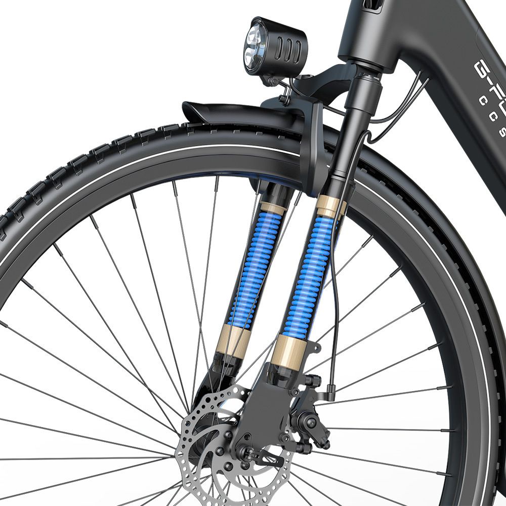 G-FORCE CC ST Bicicletta elettrica da città, batteria rimovibile da 48 V 12 Ah, 27,5"