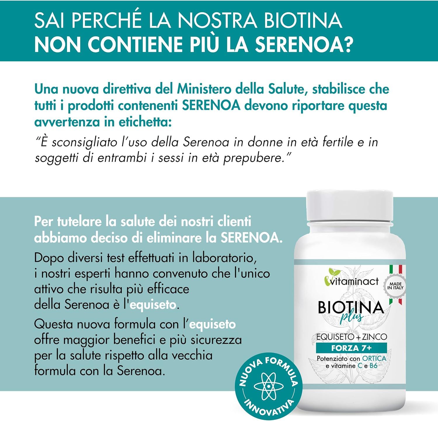 Vitaminact Compresse Biotin Plus