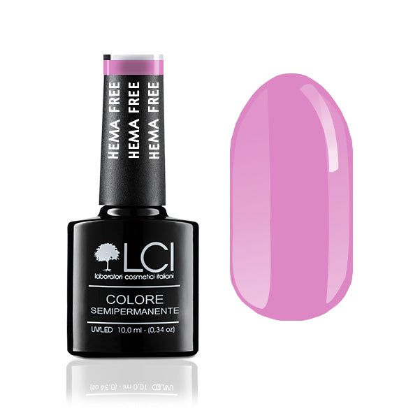 LCI Cosmetics - Smalto Semipermanente Hema Free LCI - Rosa 10 ml - Redcare