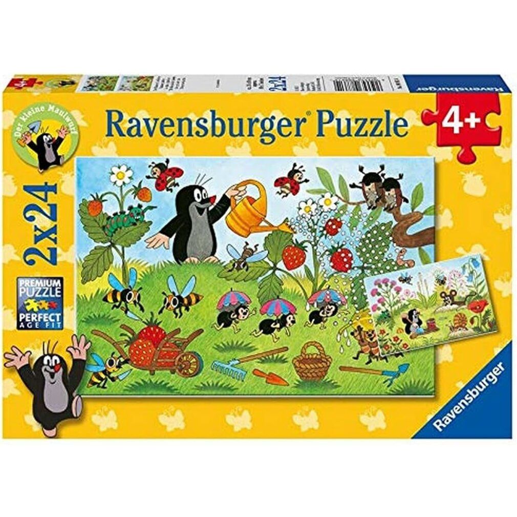 Puzzle ravensburger La talpa nel giardino 2x24 pezzi