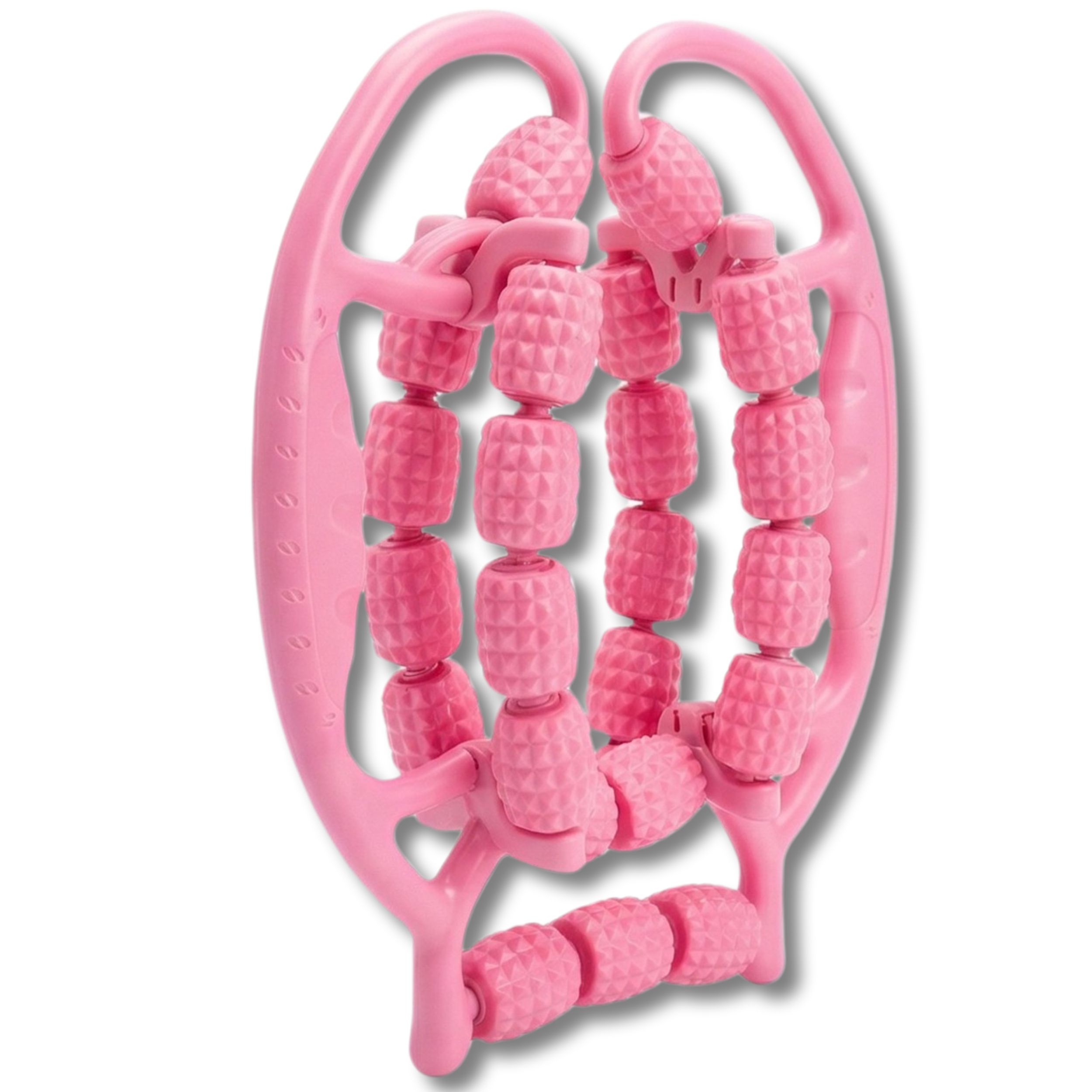 Rullo Massaggiante Manuale 360° – Drenaggio e Anticellulite, Rilassamento Muscolare