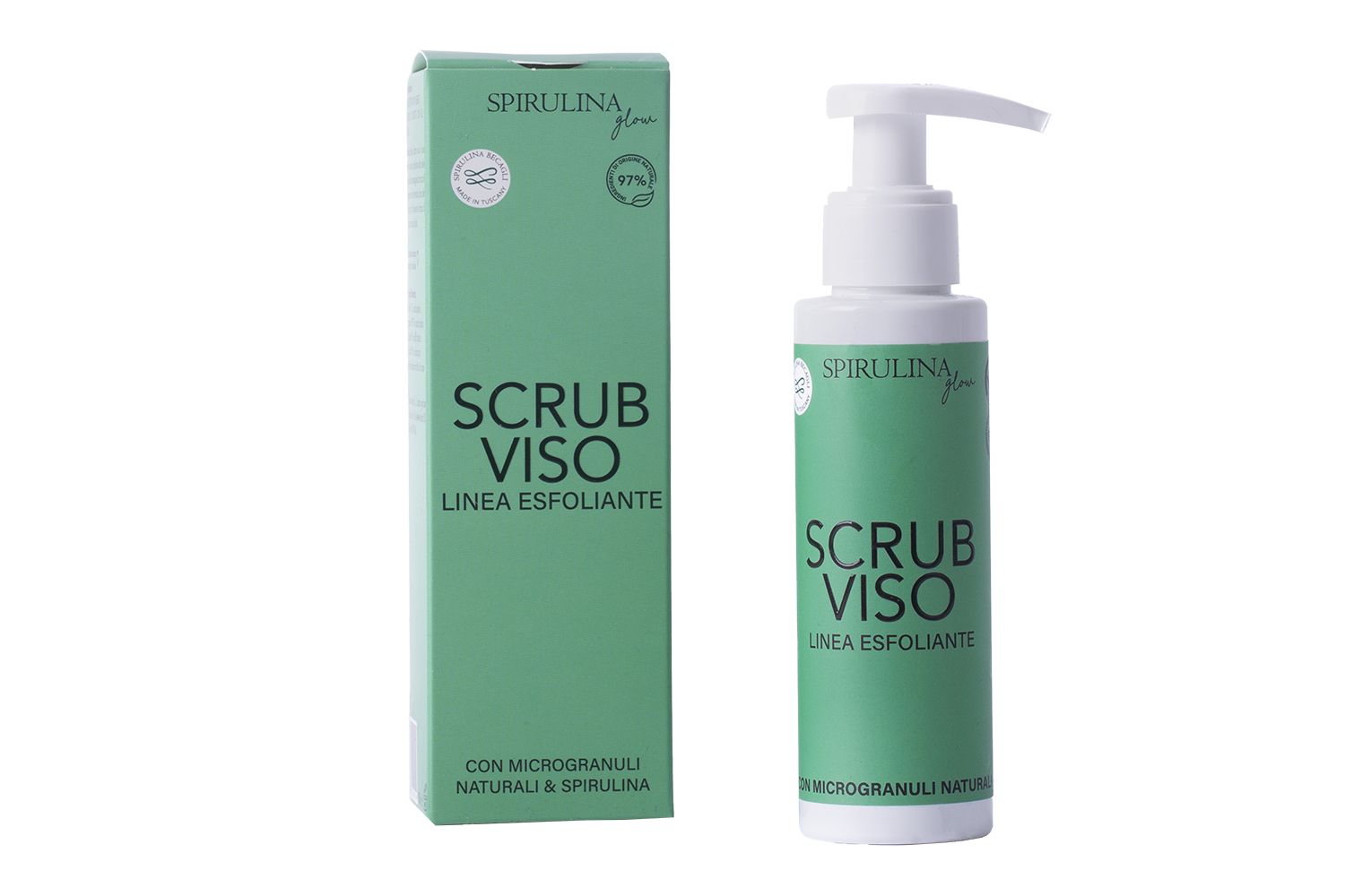 Spirulina Becagli Scrub Viso Naturale