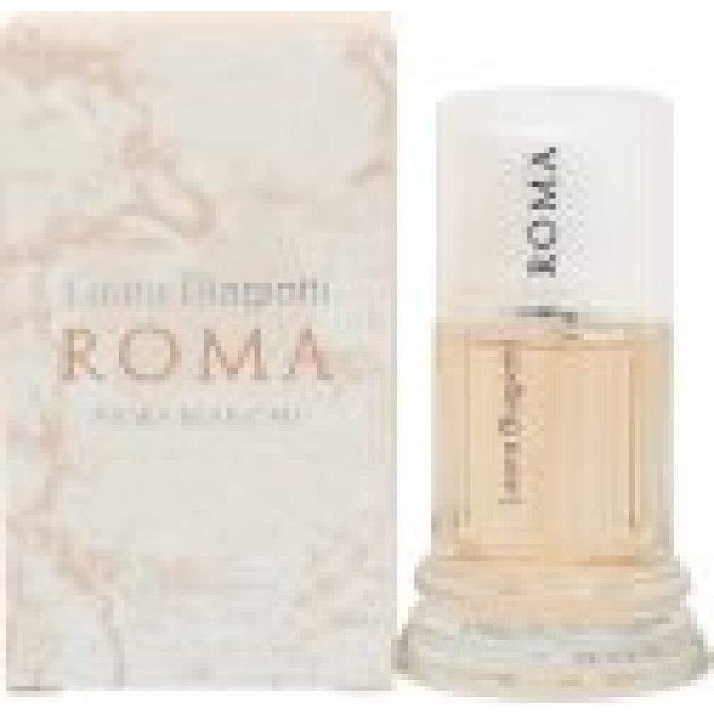 Flacone e confezione Laura Biagiotti Roma Fiori Bianchi Eau de Toilette.