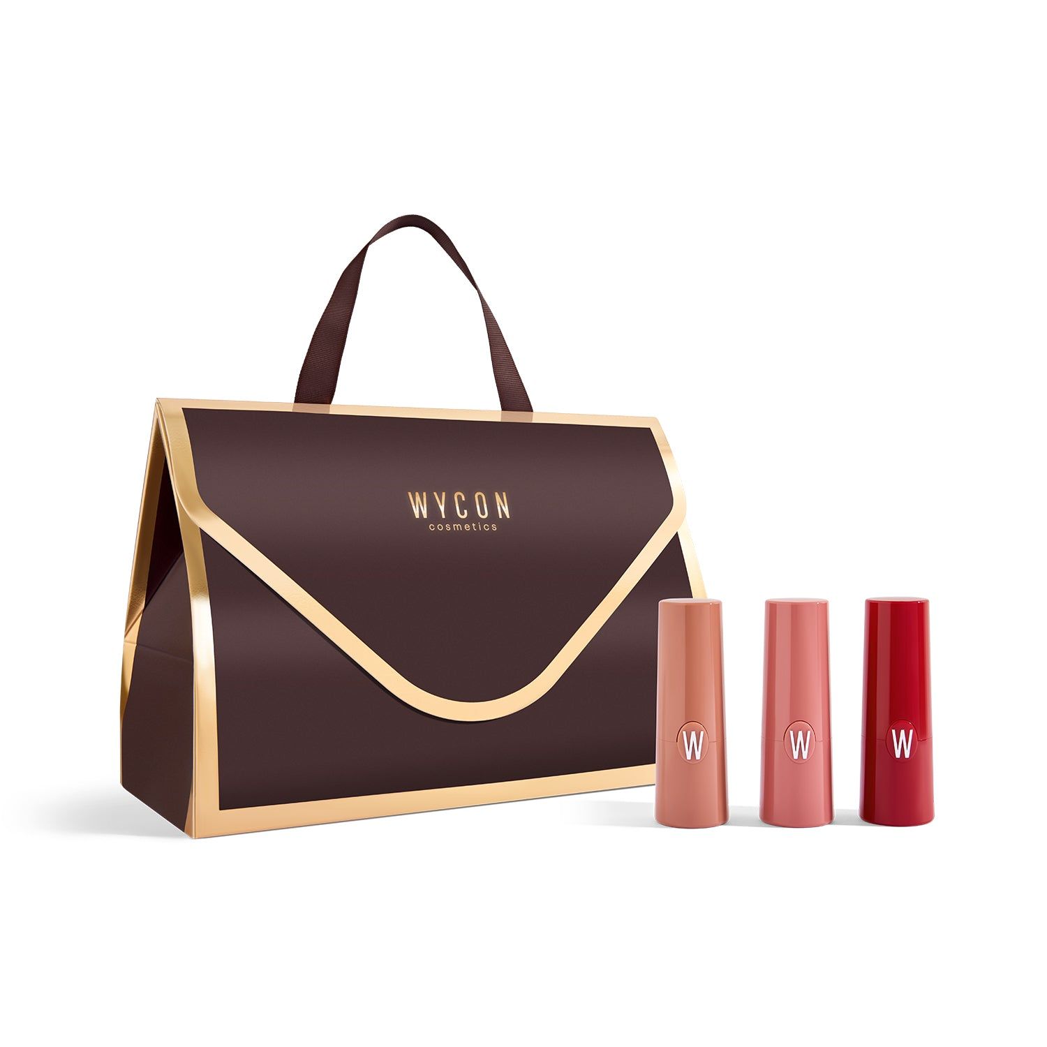 WYCON cosmetics GLAM TRIO LIPSTICK TRIO