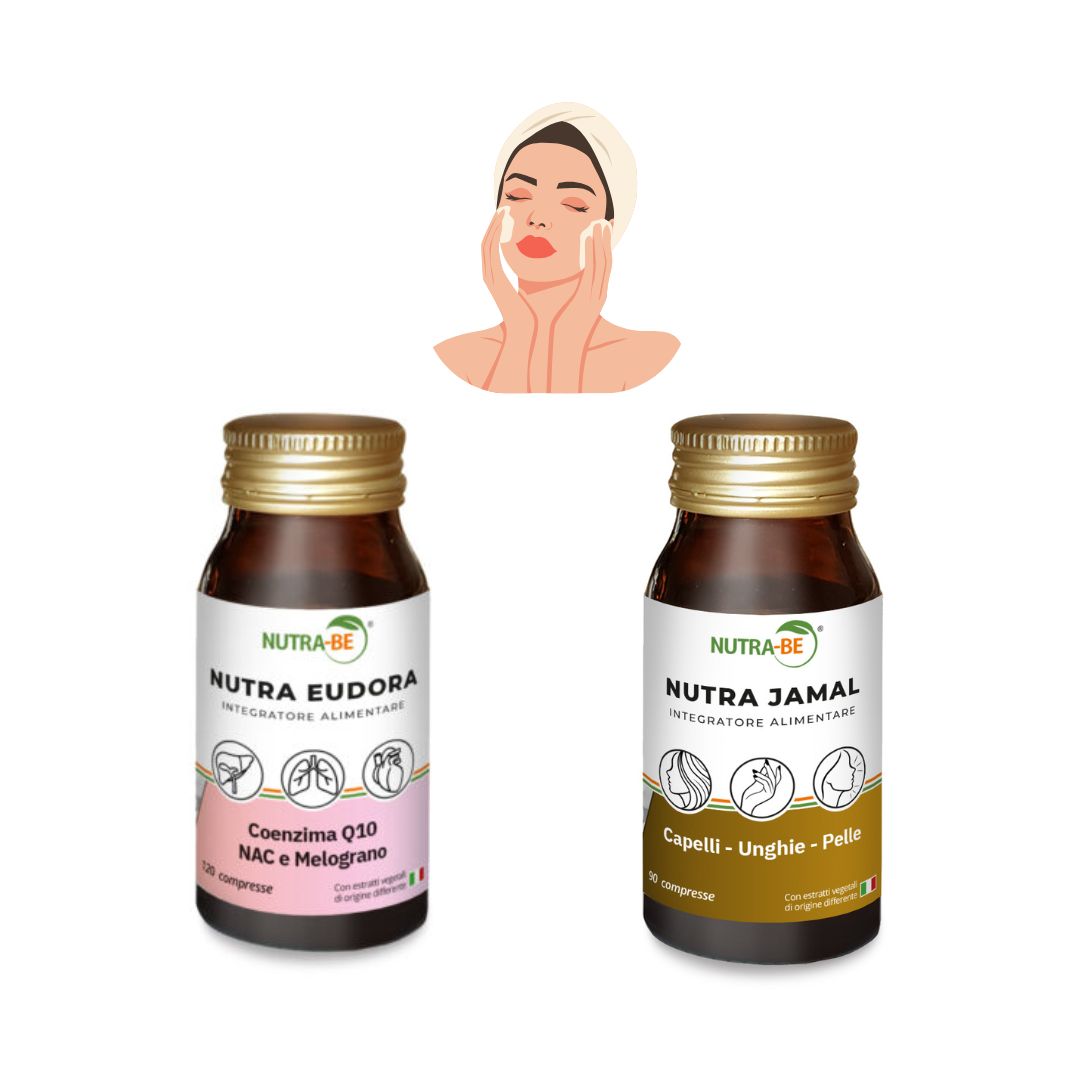 Box beauty - Antiossidanti + Cistina e Biotina per Capelli, Pelle e Unghie