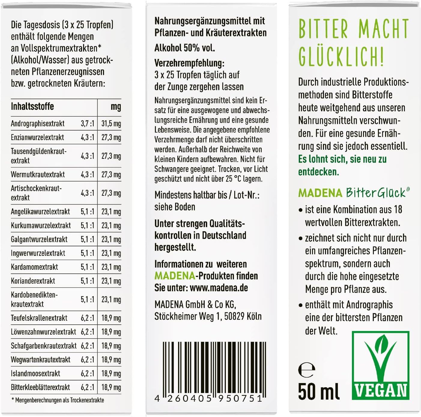 MADENA BitterGlück