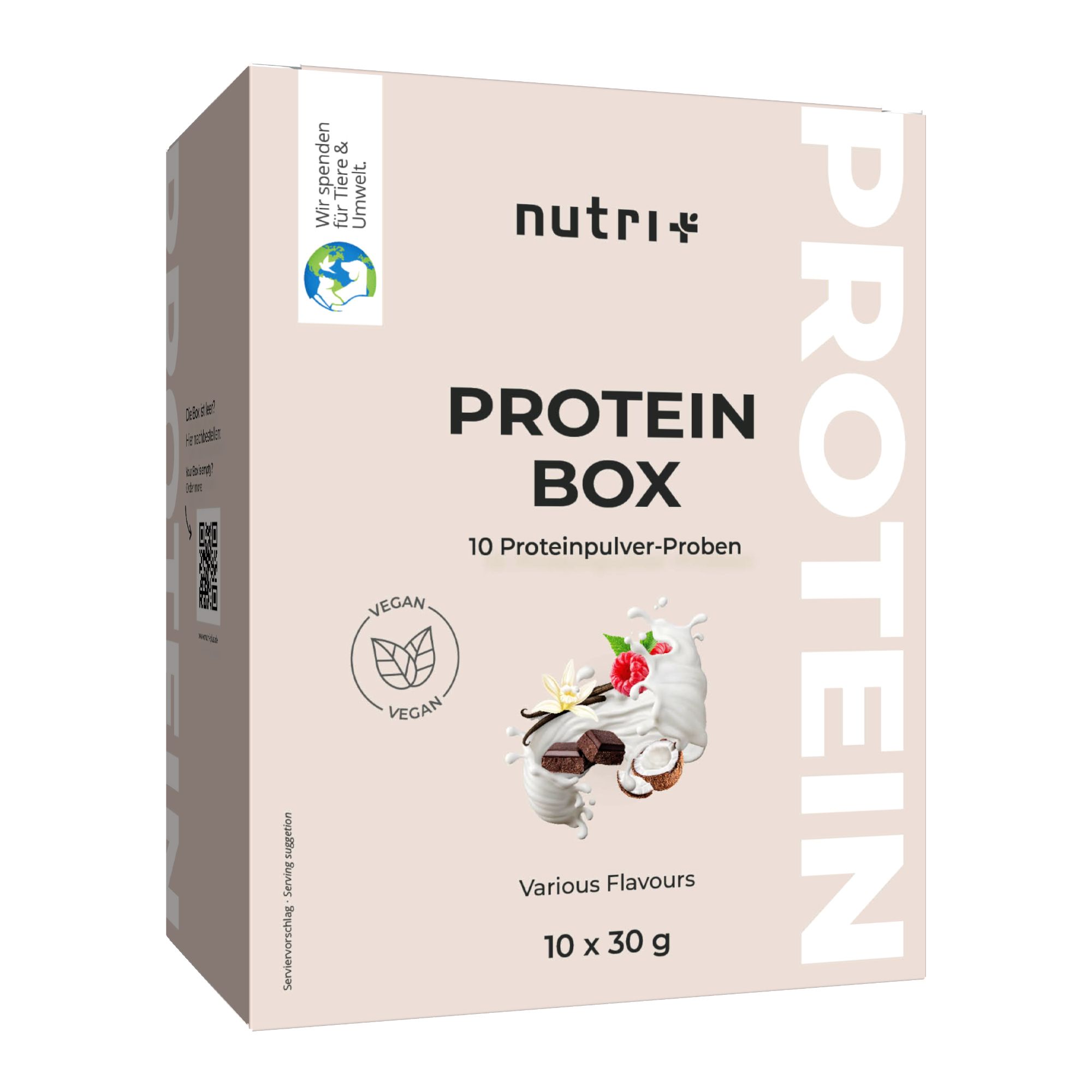 Nutri+ Polvere di Proteine Vegetali 3k - Pacchetto di Campioni