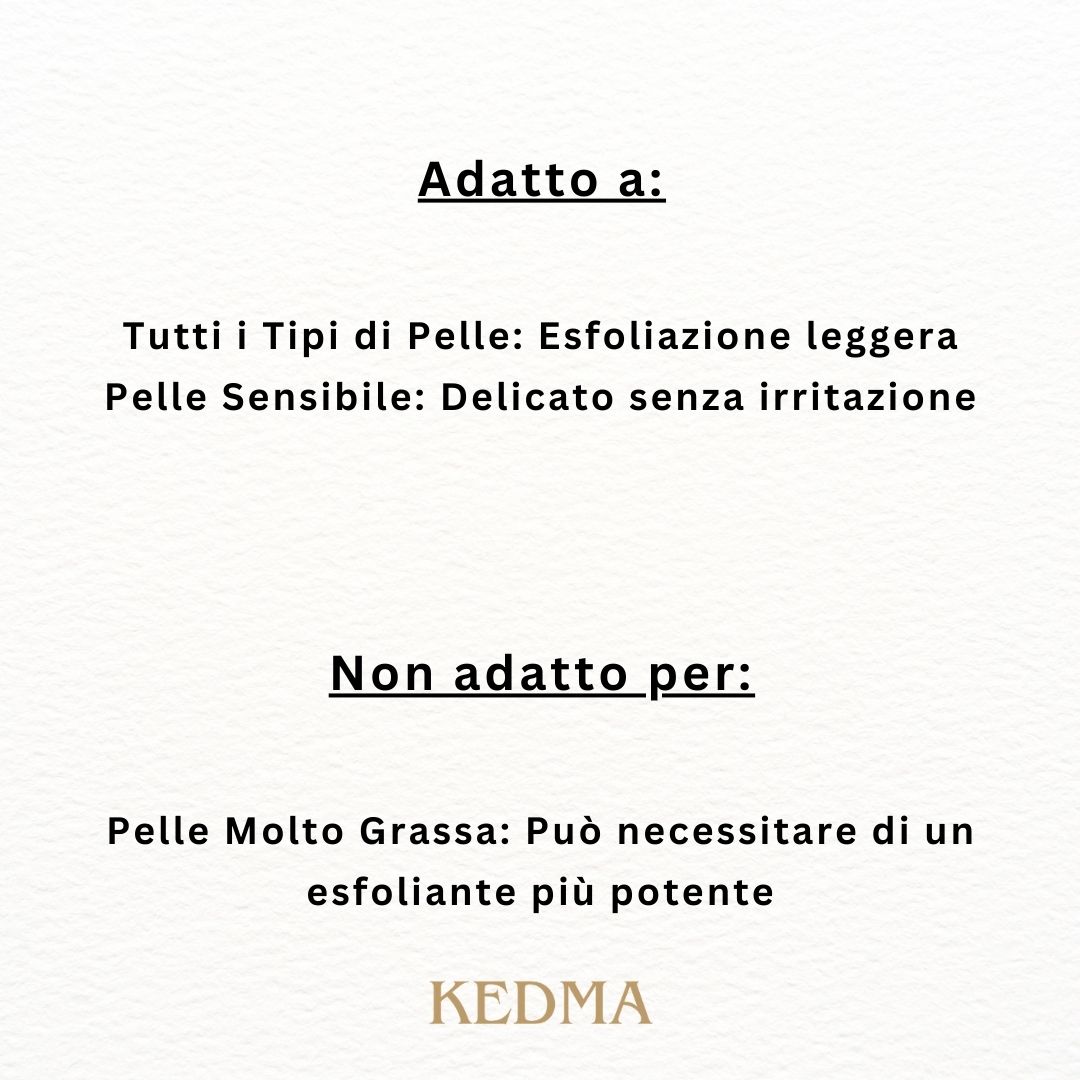 Kedma - Peeling Delicato per il Viso con Estratti di Frutta