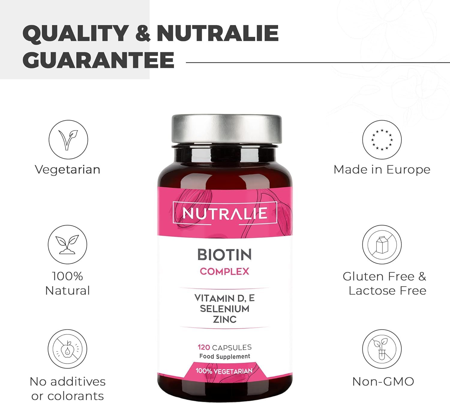 Nutralie BIOTIN ad alto dosaggio