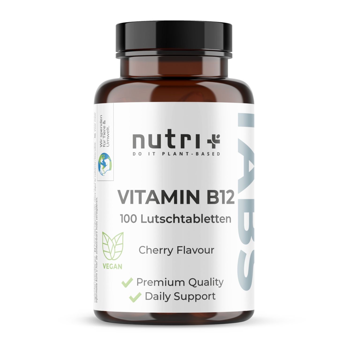 Nutri+ Vitamina B12 Vegan Compresse Masticabili 100 Compresse
