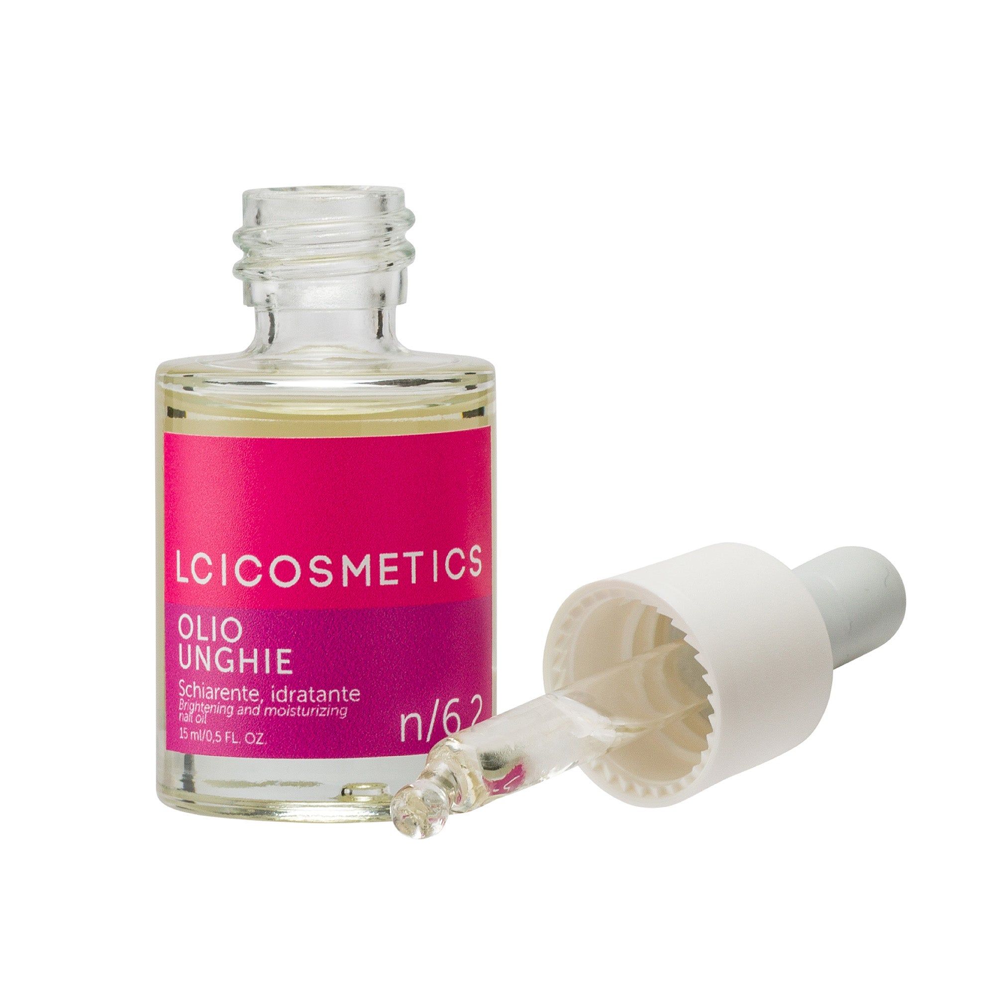 LCI Cosmetics - Olio Unghie Fortificante e Schiarente per macchie