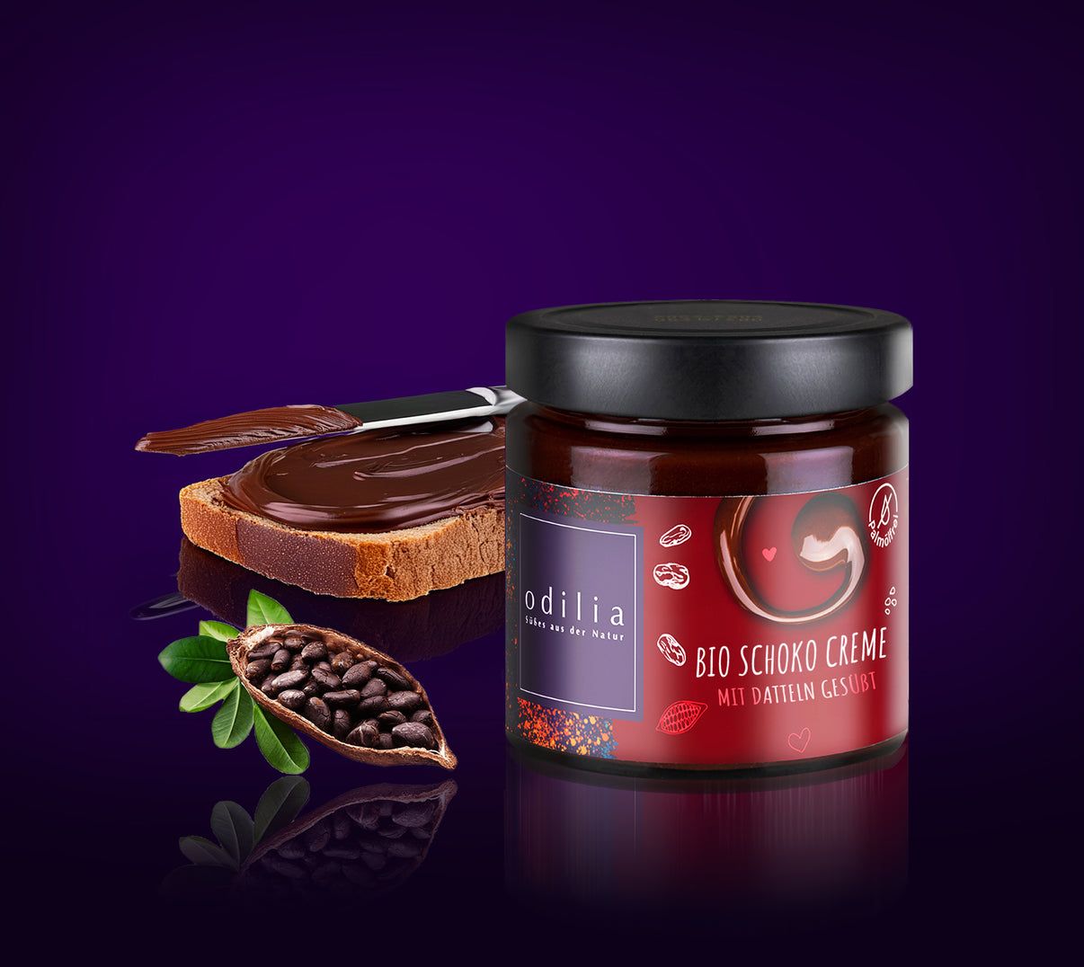 odilia Crema di datteri e cioccolato