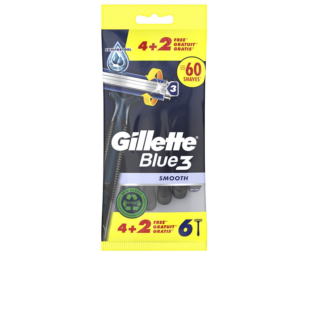 Gillette Blue 3 Usa & Getta 4 + 2 Pezzi