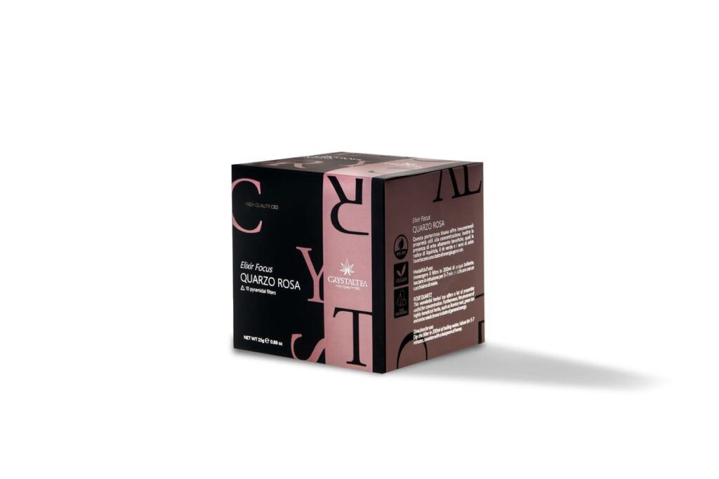 Tisana CBD Focus Concentrazione - Quarzo Rosa