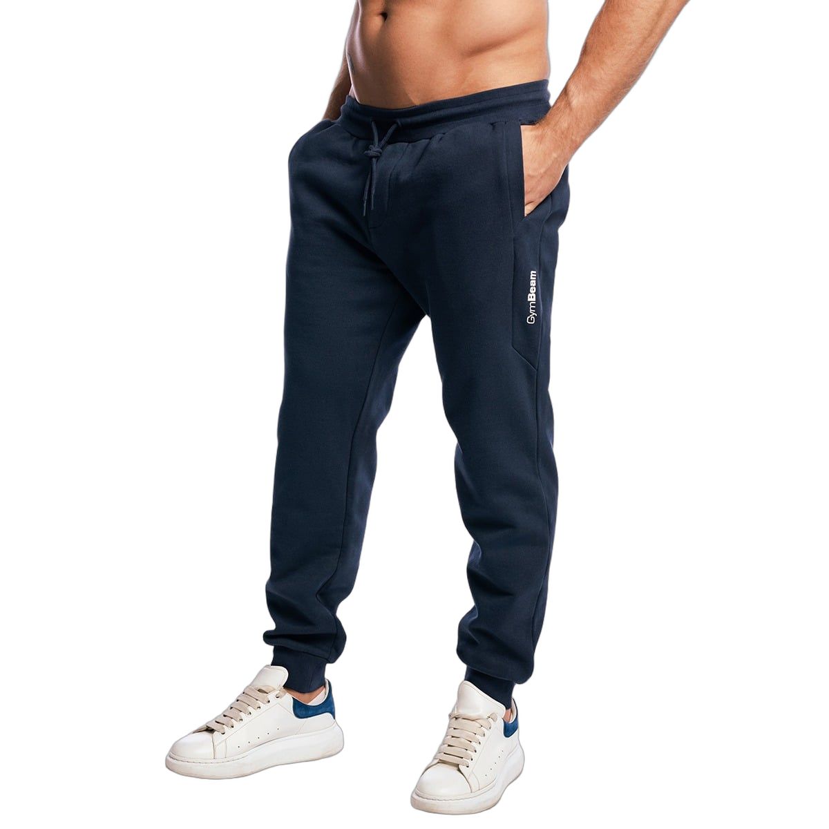 GymBeam Pantaloni sportivi uomo oversize Base Nightfall con coulisse