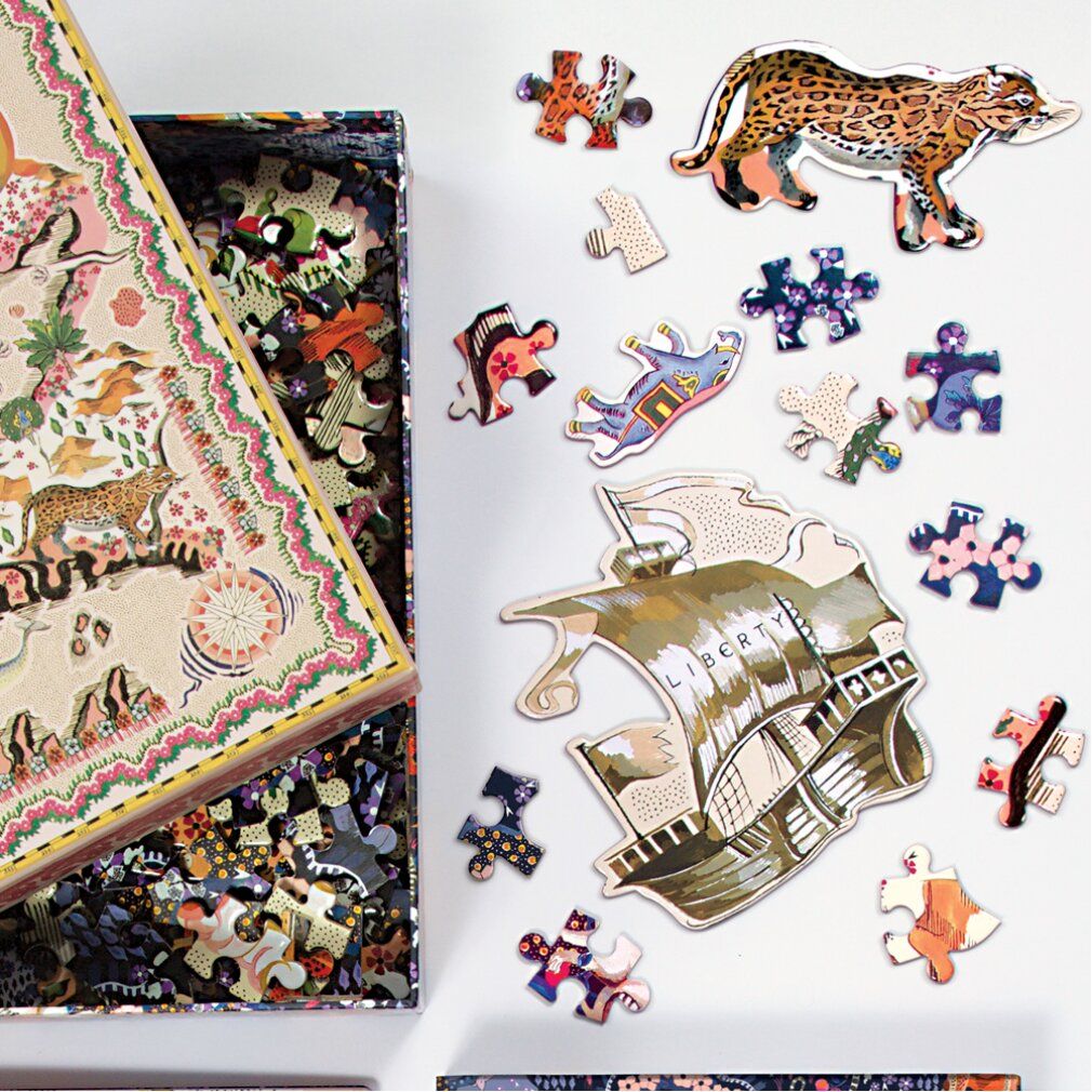 galison puzzle reversibile 2in1 Liberty Maxine London 500 pezzi