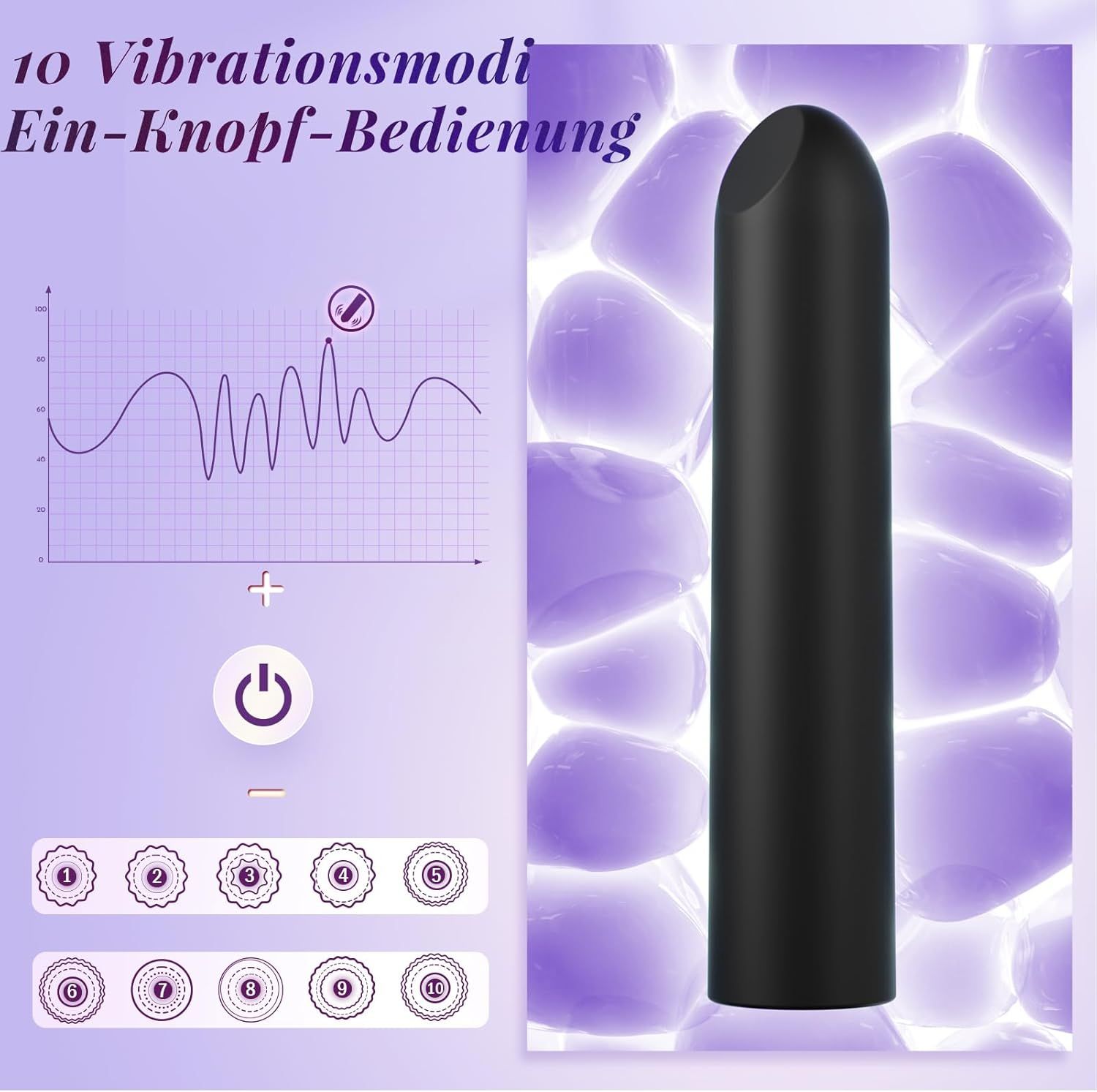 rinofans vibratore compatto per donne
