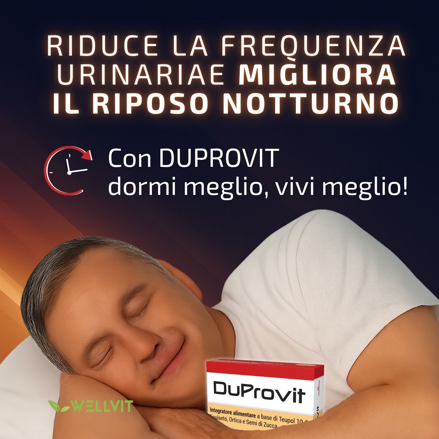 Wellvit | Integratore per la Prostata e Vie Urinariecon Teupol 10