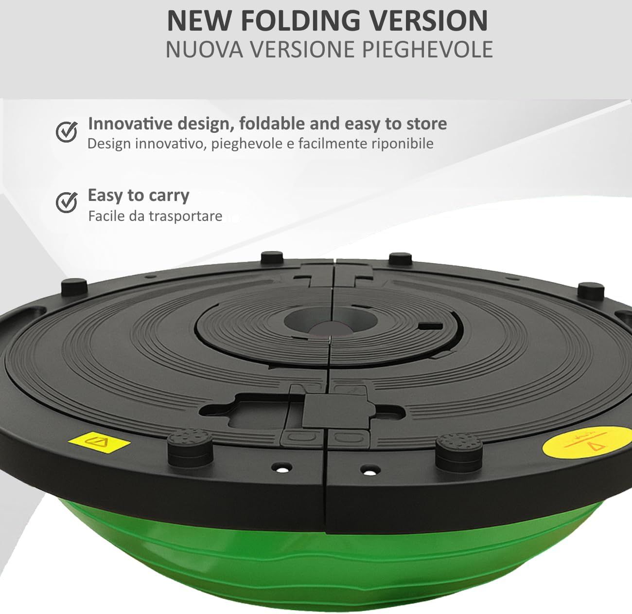 Palla Equilibrio Half  Balance Ball Pieghevole FF