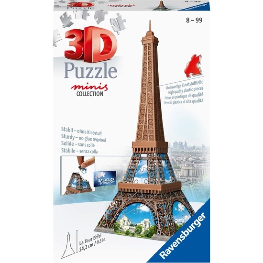 ravensburger Mini Torre Eiffel puzzle 3D 54 pezzi