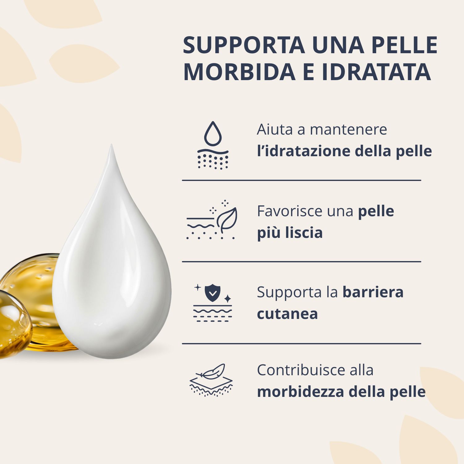 Flacone spray bianco con trattamento pelle anti-età Golden Tree Bloom, 150 ml.