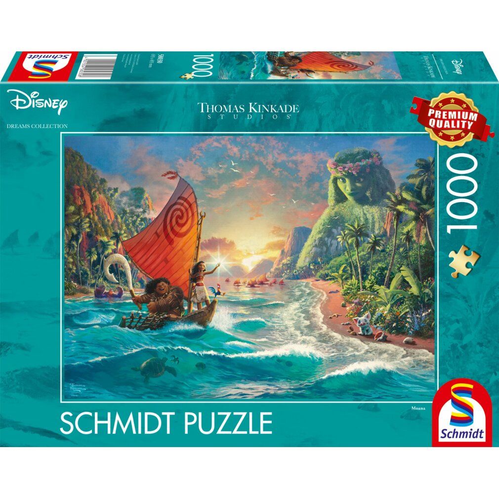 Studi Thomas Kinkade: Moana? Vaiana (1000 pezzi)