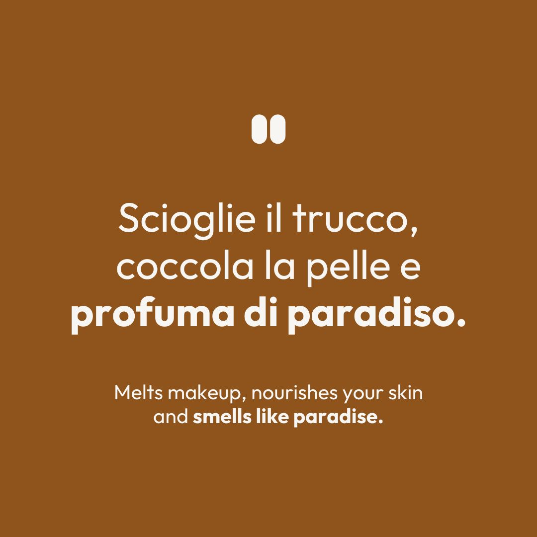Yummy Beauty balsamo struccante e detergente