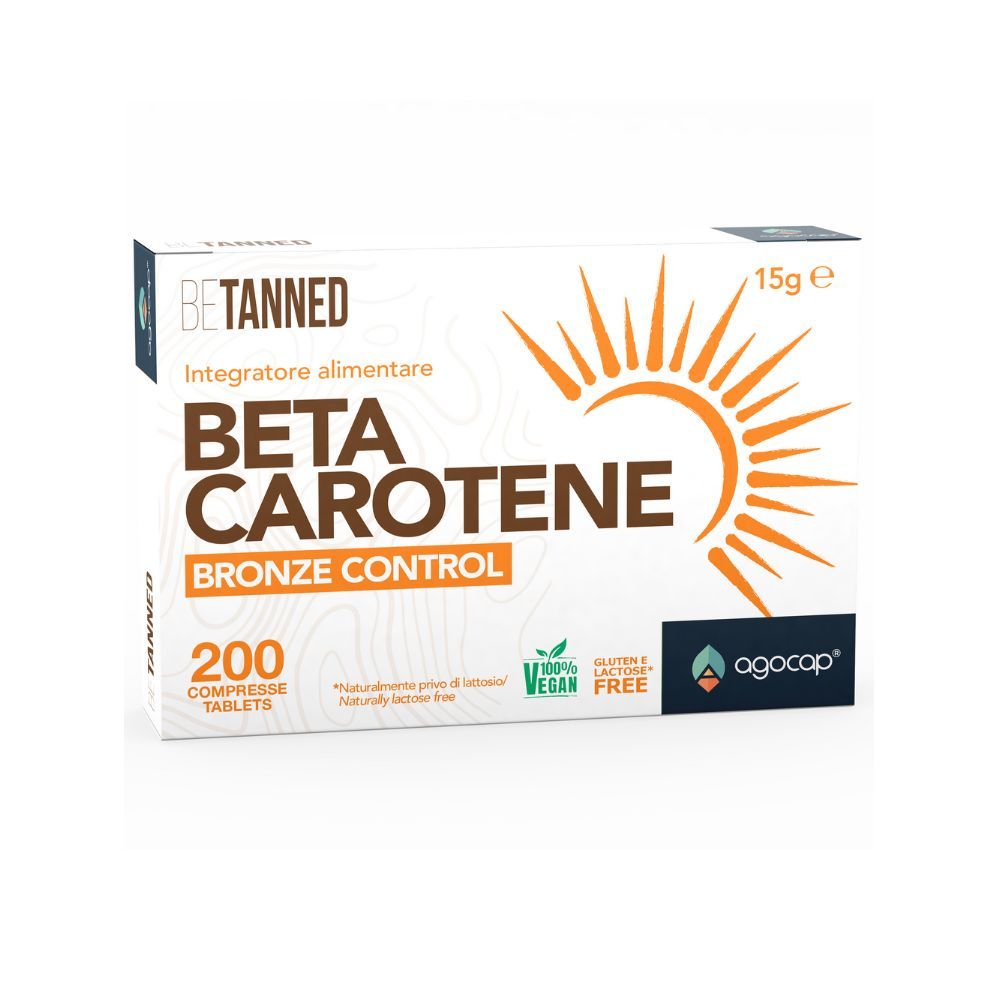 Agocap – Betacarotene ad alto aosaggio per abbronzatura intensa e naturale, anche su pelli chiare