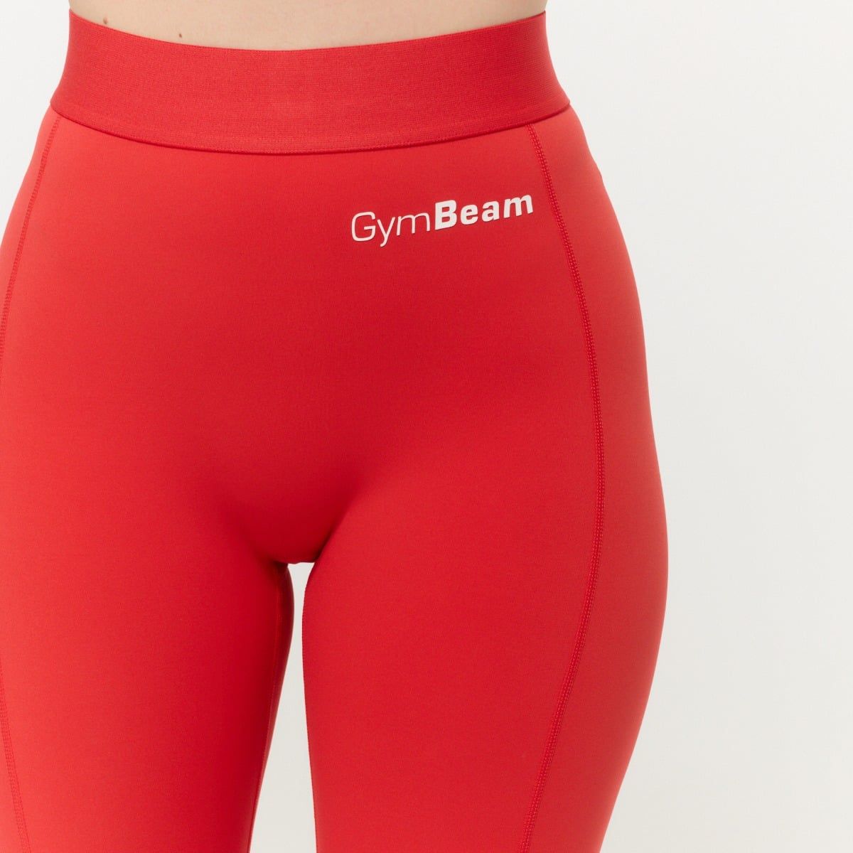 GymBeam Leggings donna Limitless Hot Red a vita alta