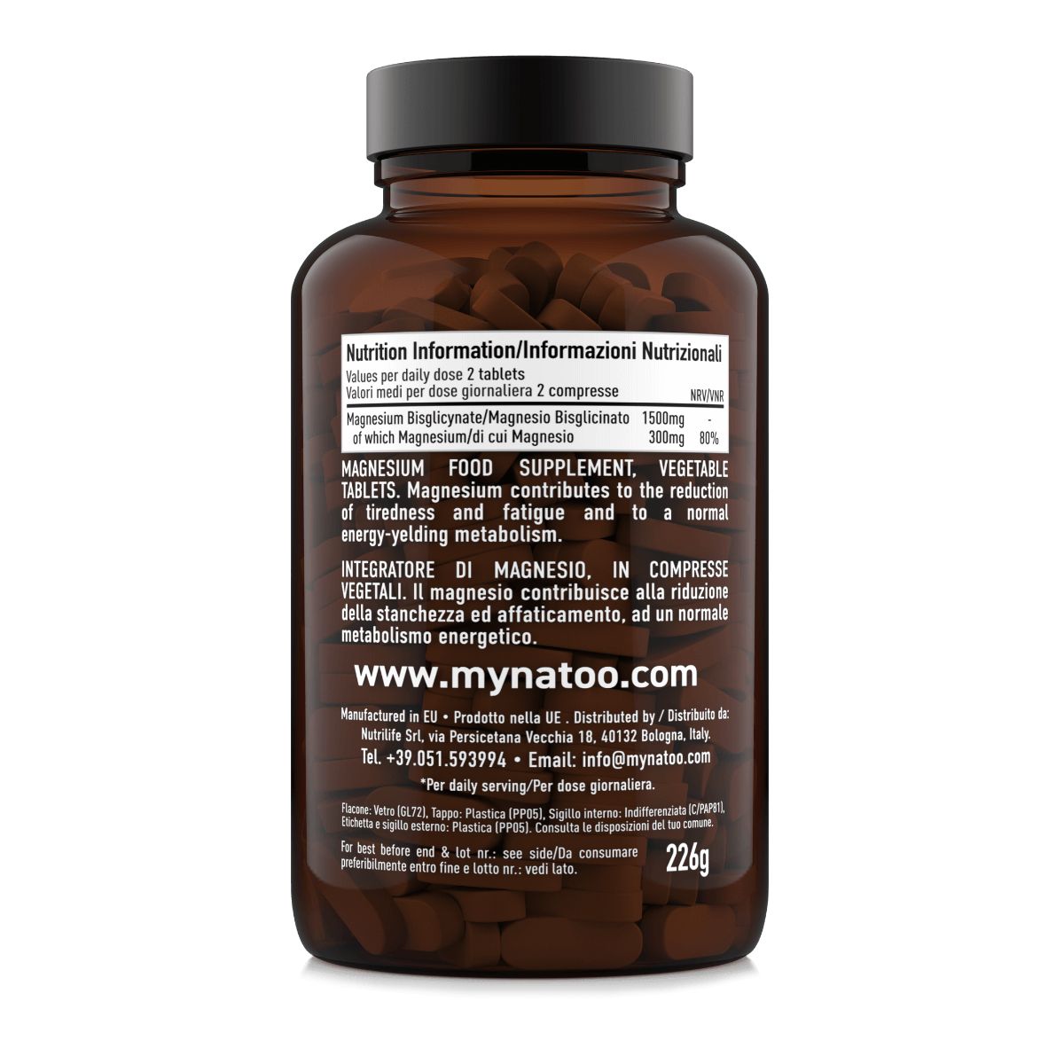 Natoo Magnesio Bisglicinato in compresse