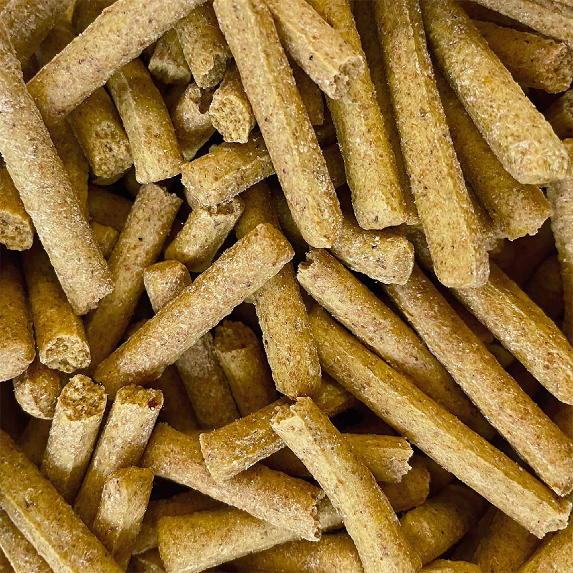 IoBoscoVivo Grissini al Rosmarino & Shiitake BIO, senza lievito, solo farro integrale con Olio Evo