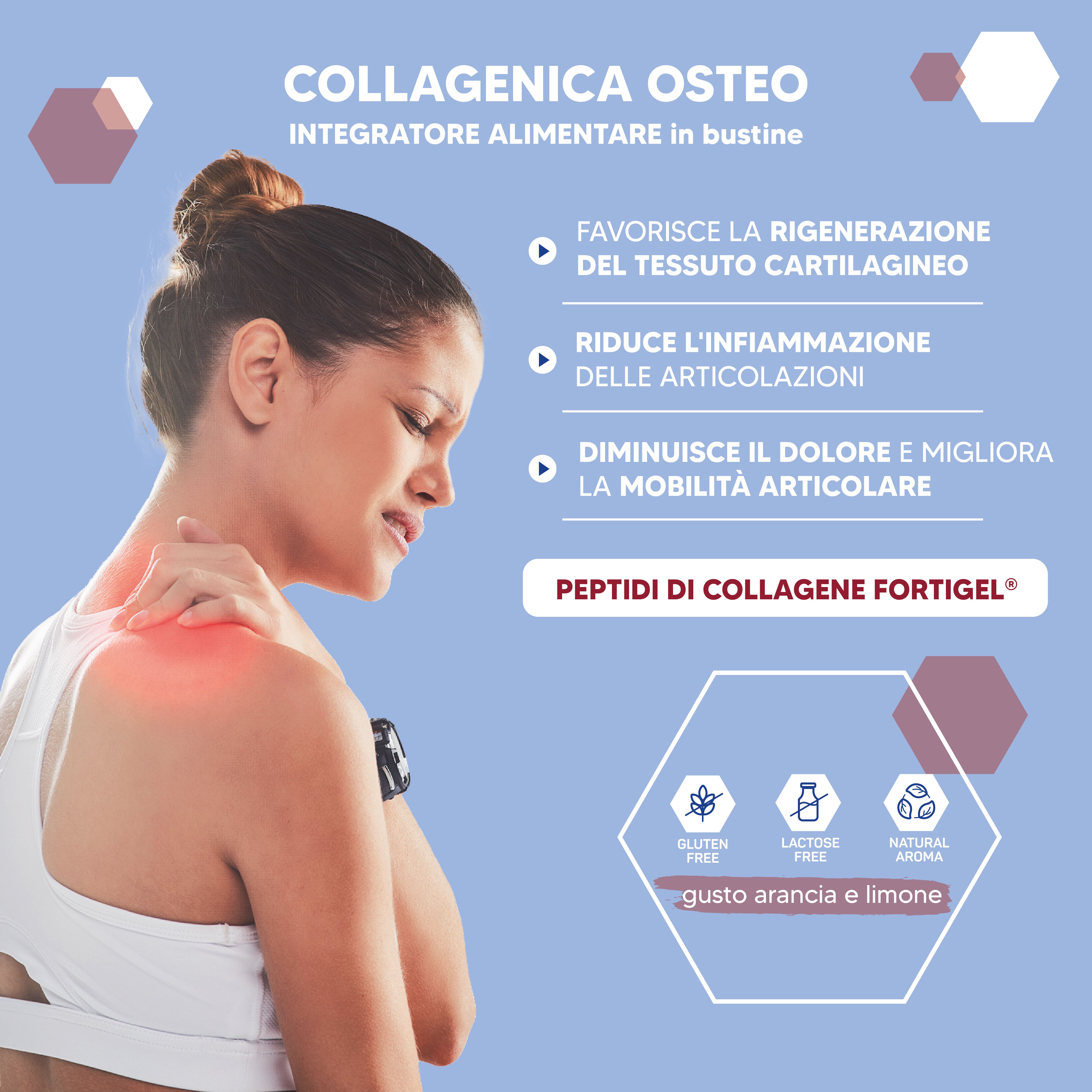 NTP BIOTECH Collagenica Osteo per articolazioni, ossa e cartilagine