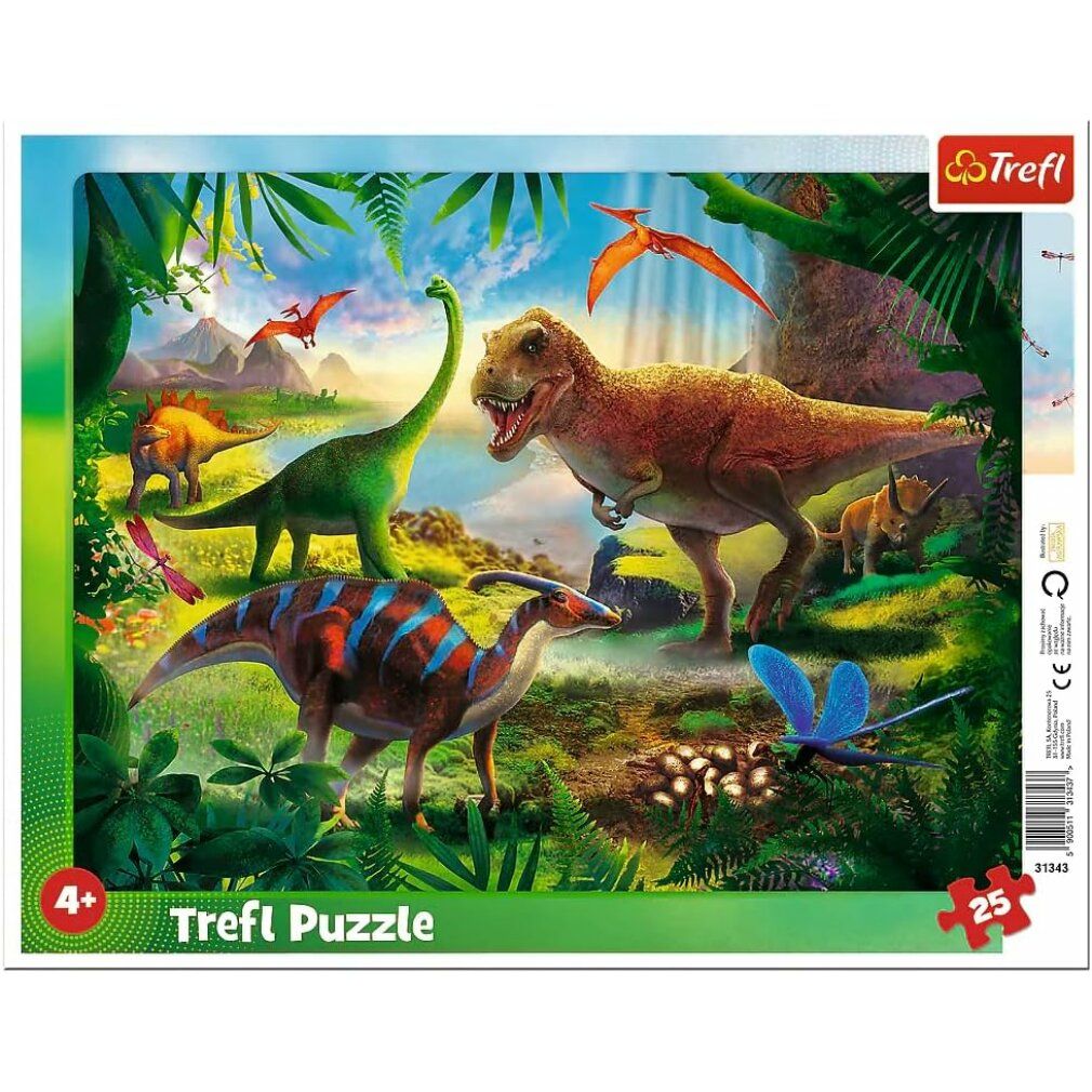 trefl Puzzle Dinosauro 25 pezzi