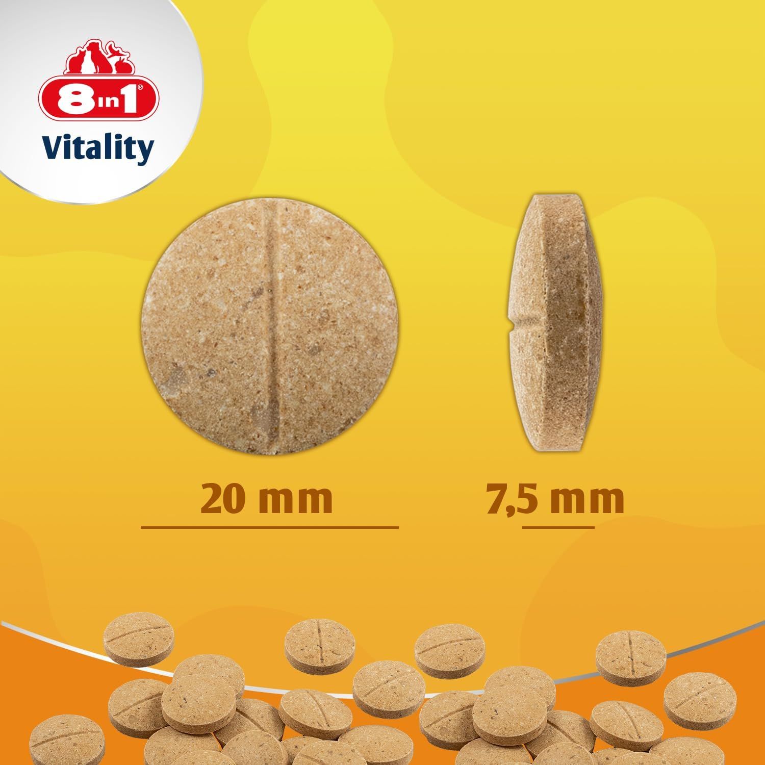 8in1 Compresse Multivitaminiche Adulto