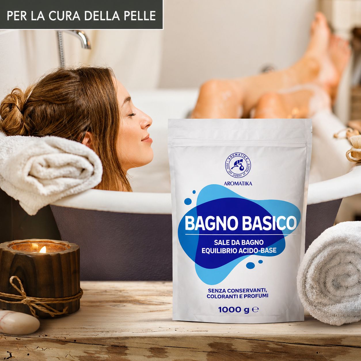 Bagno alcalino AROMATIKA – bagno basico