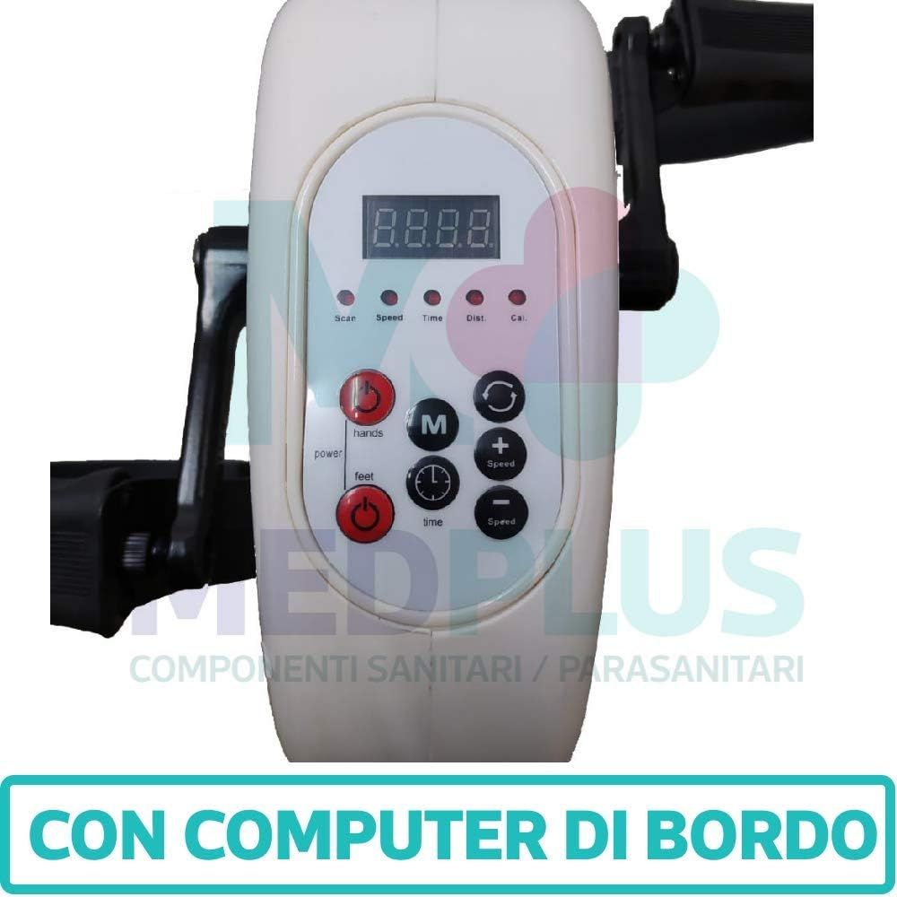 PEDALIERA ELETTRICA per Terapia Riabilitazione/Cyclette Ginnastica Attiva-PASSIVA