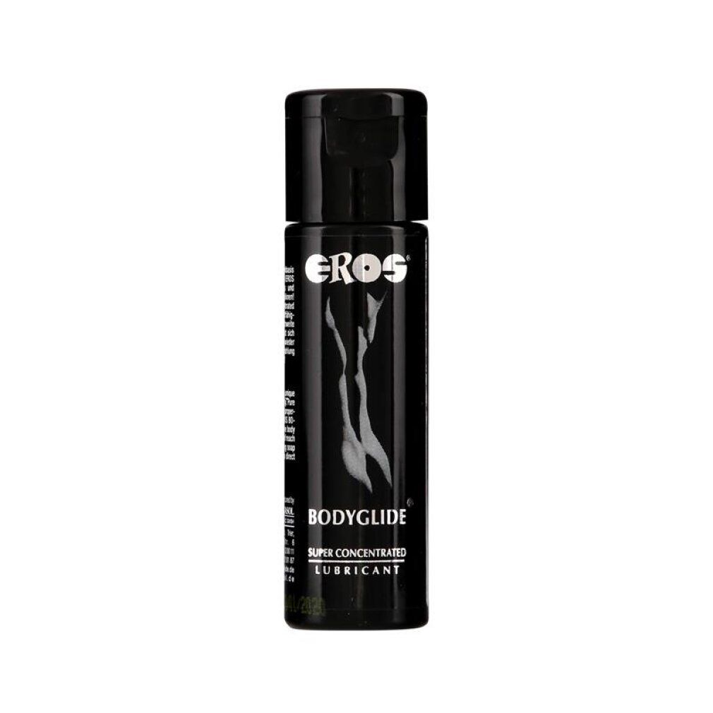 Flacone di lubrificante EROS Bodyglide Super Concentrated.