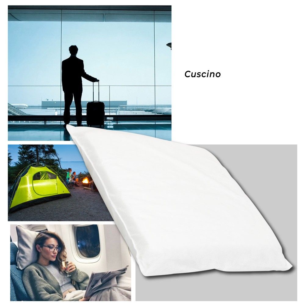 Medical Sud Cuscini monouso Imbottiti con Doppio Strato in Tnt cm 40x40