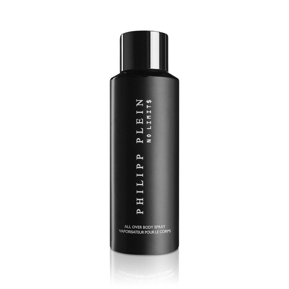 Spruzzatore nero per Philipp Plein No Limits All Over Body Spray, 150ml.
