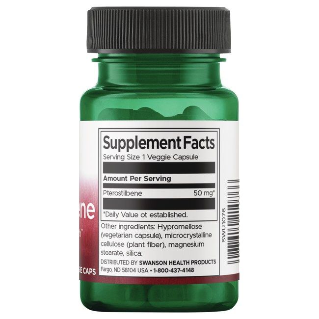 SWANSON Pterostilbene 50 mg