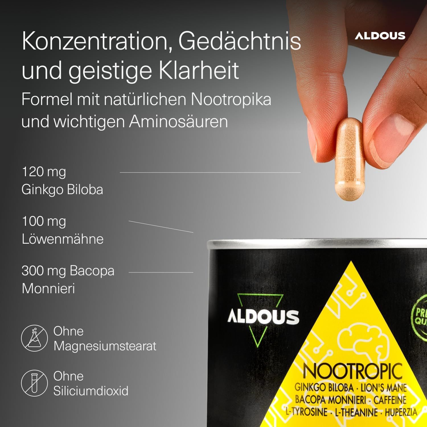 Aldous Capsule Nootropiche Naturali