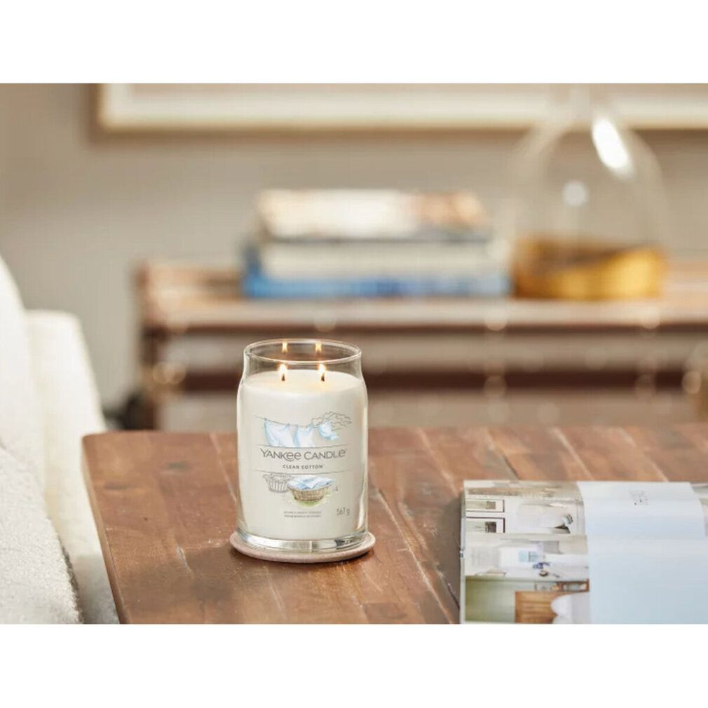 Yankee Candle Clean Cotton Signature - Giara grande