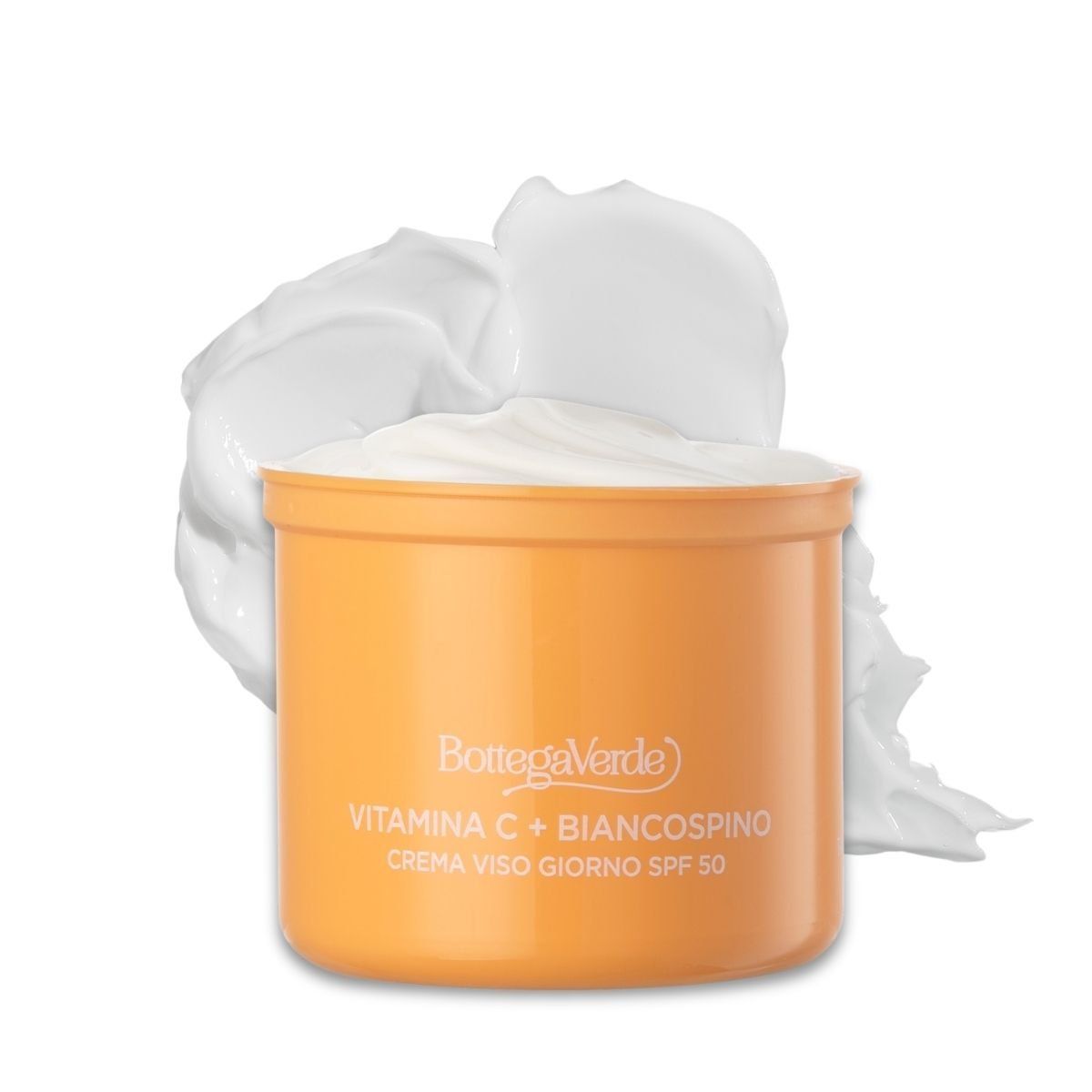 Bottega Verde Vitamina C + Biancospino - Ricarica Crema viso giorno idratante antimacchia SPF50