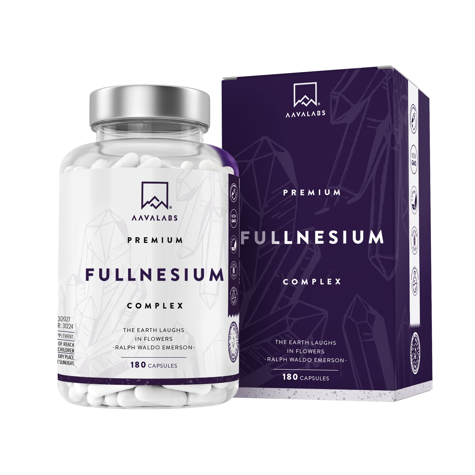 Aavalabs Magnesio Fullnesium Complesso – 5 forme di magnesio