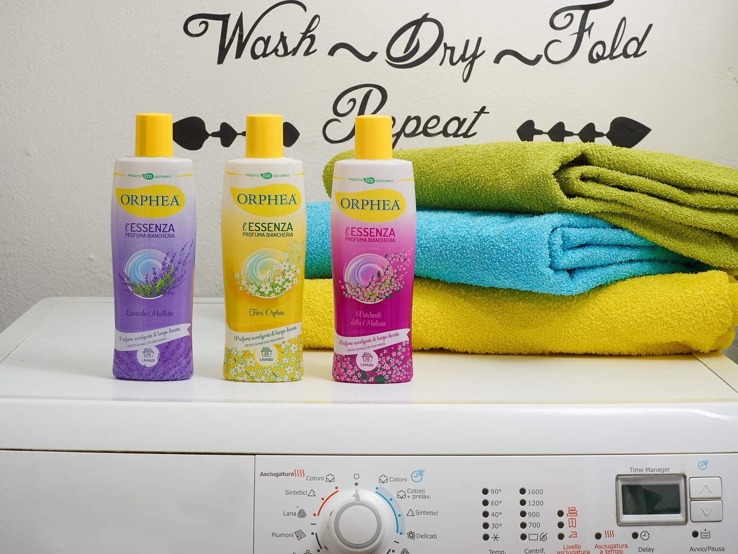 Orphea, Linea Detergenza, Essenza per Biancheria al Profumo di Patchouli, 200 ml