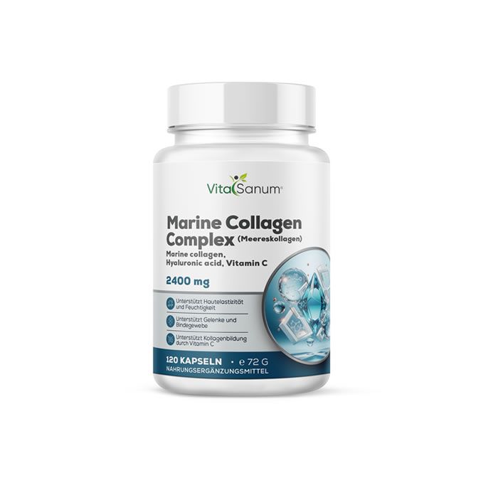 VitaSanum® - Collagene marino + Acido ialuronico + Vitamina C